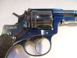 Sweden Military Husqvarna Model 1887 Nagant Revolver 7.5x22mmR Cal. W/Original Pigskin Holster - 3 of 14