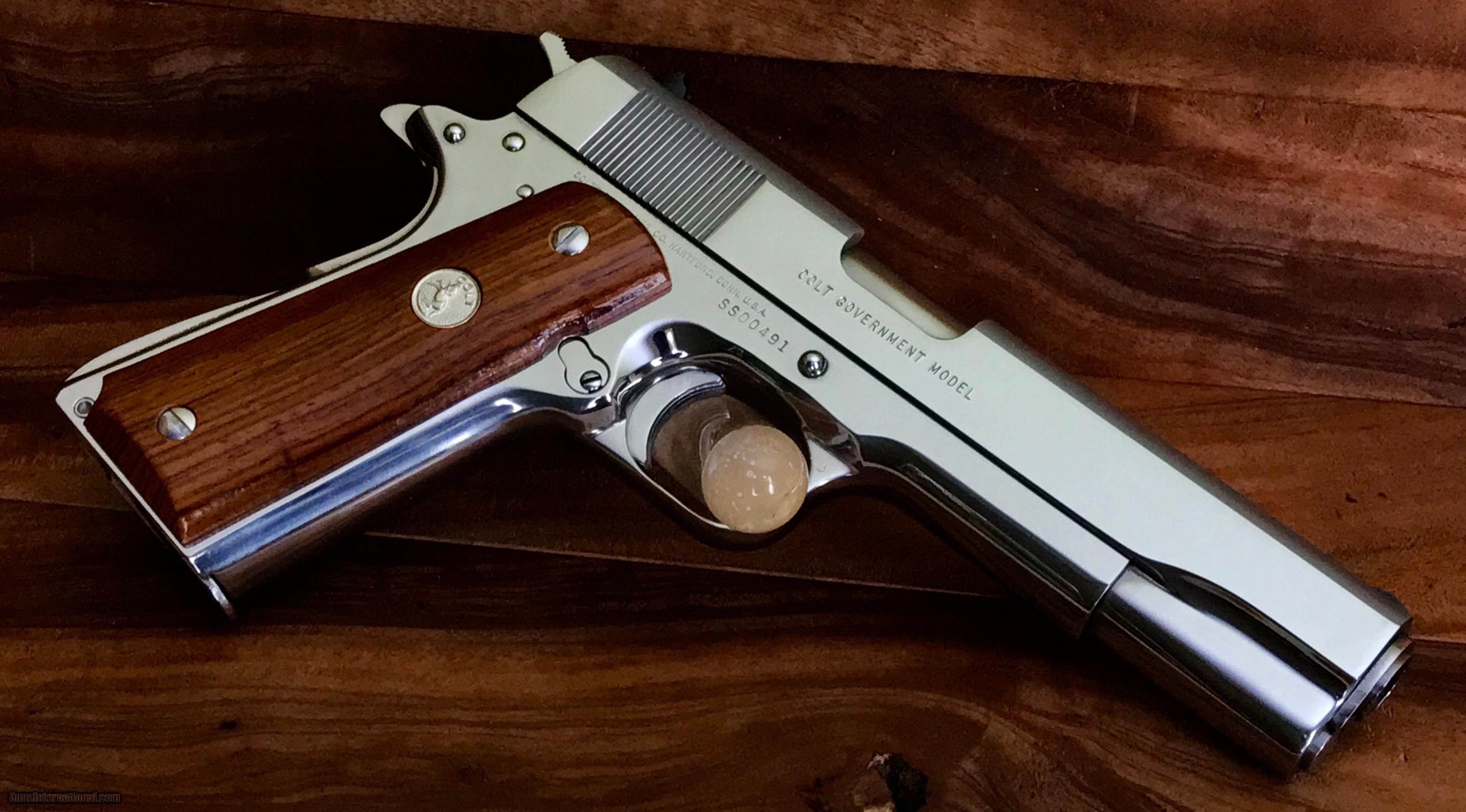 Colt Silver Star 45 Acp Bsts 1 Of 1000 Custom Shop 7281