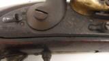 "U.S. Model 1819 North flintlock pistol dated 1822. (AH2589)" - 3 of 6