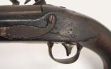 "U.S. Model 1819 North flintlock pistol dated 1822. (AH2589)" - 5 of 6