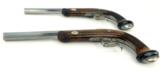 French Pair of Percussion target pistols by Gautier a Paris - 7 of 12