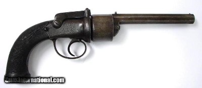 "English Transitional Pepperbox .46 Caliber (AH3355)"