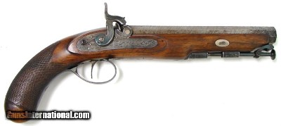 "Pair of Percussion Travelers Pistols .63 Caliber (AH2780)"