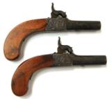 "Pair of pistols by W. & G. Stacey of Sheffield ( AH3218 )" - 1 of 3