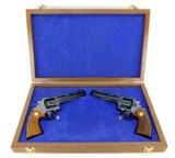 Colt Python Cased Matched Pair .357 Magnums (C9622) - 1 of 1