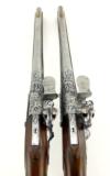 Pair of Continental Saddle pistols (AH3452) - 11 of 12