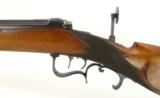 German Single Shot Schuetzen Type rifle (AL3591) - 9 of 12