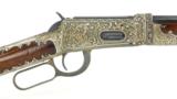 Winchester 1894 Tiffany Style Engraved Takedown rifle (W6632) - 3 of 12