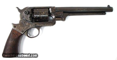 "Starr Civil War Engraved Single Action .44 Cal (AH3358)"