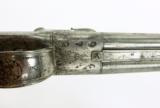 British Queen Ann Double Barrel Flintlock pistol (AH3585) - 7 of 9