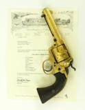 Colt Engraved & Gold Plated Bisley .45 LC (C10283) - 1 of 12
