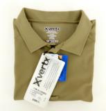 Vertex VTX4000 Tan Short Sleeve Polo (CLO10) On Sale 50% OFF. - 1 of 2