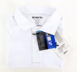 Vertex VTX4000 White Short Sleeve Polo (CLO11) On Sale 50% OFF. - 1 of 2