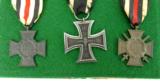 Iron Cross II WWI War Service Medals (MM824) - 3 of 3