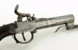 Pair of German? Percussion spring bayonet pistols (AH3571) - 4 of 10
