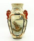 Beautiful Earthenware Satsuma Vase(CUR279) - 7 of 12