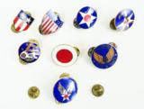 Lot of WWII Miscellaneous Commemorative pins (MM1042) - 1 of 1