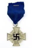 German WWII Army Service Medal with Ribbon (MM945) - 1 of 2