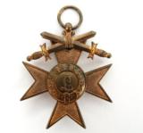 Prussian WWI Honor Cross with Swords (MM980) - 1 of 2