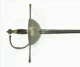 Spanish or possible Portuguese Sword Cup Hilt Rapier (BSW1124) - 2 of 7