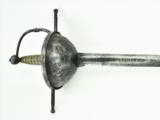 Portuguese Cup Hilt Rapier Cavalry Sword (BSW1128). - 5 of 5