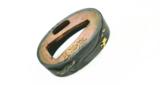 "Fuchi Kashira Shakudo Ishime with fine Nanako Birds in Flight (MGJ62)" - 3 of 6