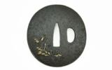 "Iron Tsuba Bird in Flight (MGJ50)" - 2 of 4