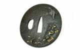 "Iron Tsuba Bird in Flight (MGJ50)" - 3 of 4