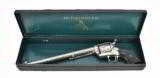 "Engraved Colt Single Action Army Buntline Special Nickel 2nd Generation .45 Colt caliber revolver with box (C11782)" - 9 of 20