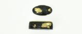 Gold Koi and Waves Kinko Fuchi Kashira (MGJ163) - 3 of 6
