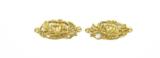 "Pair of Solid Gold Menuki (MGJ279)" - 1 of 5