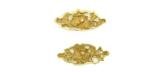 "Pair of Solid Gold Menuki (MGJ279)" - 3 of 5