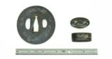 "Kinko Tsuba and Fuchi Kashira (MGJ344)" - 9 of 9