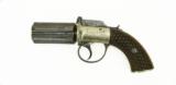 "Cased British Percussion ""6-Shot"" Pepperbox by Harley of Exeter (AH4199)" - 2 of 16