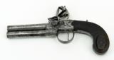 "French Tap Action Flintlock Pocket Pistol (AH4241)" - 1 of 8