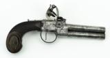 "French Tap Action Flintlock Pocket Pistol (AH4241)" - 2 of 8