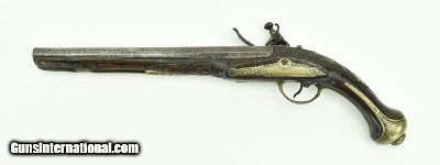 "Turkish Ottoman Empire Flintlock Pistol (AH4251)"