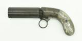 "Unmarked Blunt and Symms Pepperbox Revolver. .31 Caliber (AH4255)" - 1 of 4