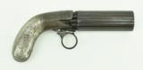 "Unmarked Blunt and Symms Pepperbox Revolver. .31 Caliber (AH4255)" - 2 of 4