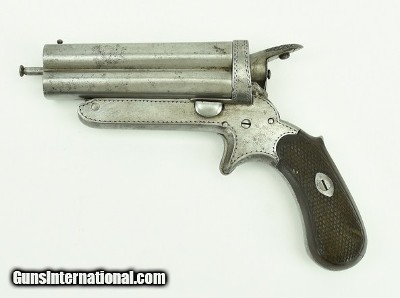 "Sharps Pepperbox Copy by Unzueta Hijos of Santander Spain (AH4257) DTX"