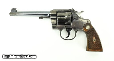 "Colt Officers Model .38 Special (C12693)"