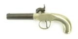 "All Metal British Box Lock .34 Caliber Pistol with Turnoff Barrel (AH4296)" - 2 of 7