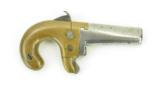 "Scarce Early Moore Derringer Without Engraving (AH4301)" - 1 of 5