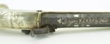 "Large All Metal Percussion Pistol with American Patriotic Motifs (AH4308)" - 5 of 7