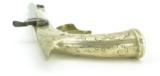 "Large All Metal Saw Handle Percussion Pistol with American Motifs (AH4309)" - 5 of 7
