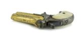 Remington Over/Under Factory Engraved Gold and Silver Plated Derringer (AH4386) - 4 of 4
