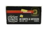 Black Talon .40 Smith & Wesson Caliber Ammunition (BP1076) - 1 of 3