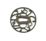 "Iron Tsuba Sukashi (MGJ624)" - 4 of 6