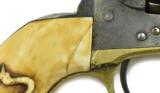 Colt 1860 Army with Carved Mexican Eagle Grips and Slim Jim Holster (C12963) - 3 of 10