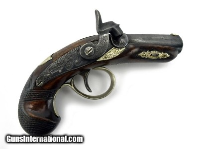 "Henry Deringer F.H. Clark Memphis Tennessee Marked .41 Cal (AH4455)"